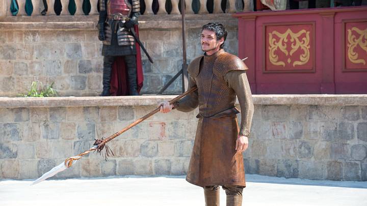 Pedro Pascal (Oberyn Martell) in Game of Thrones season 4.