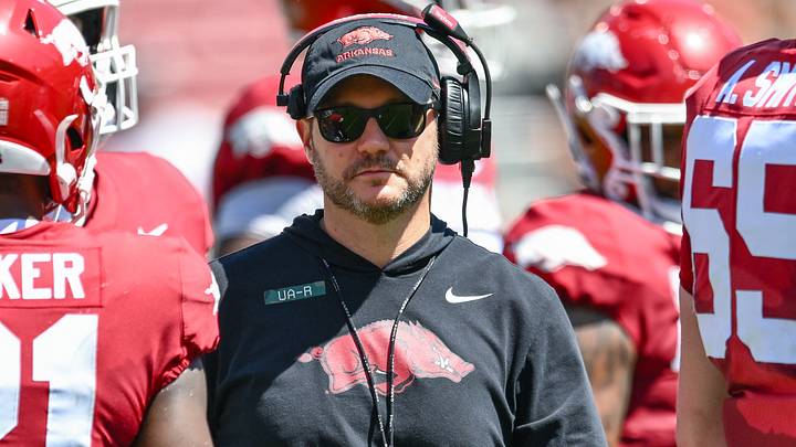 Arkansas Razorbacks coach Ryan Silverfield.