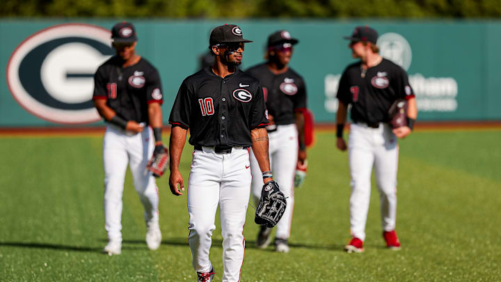 Georgia preparing for game one against Arkansas 