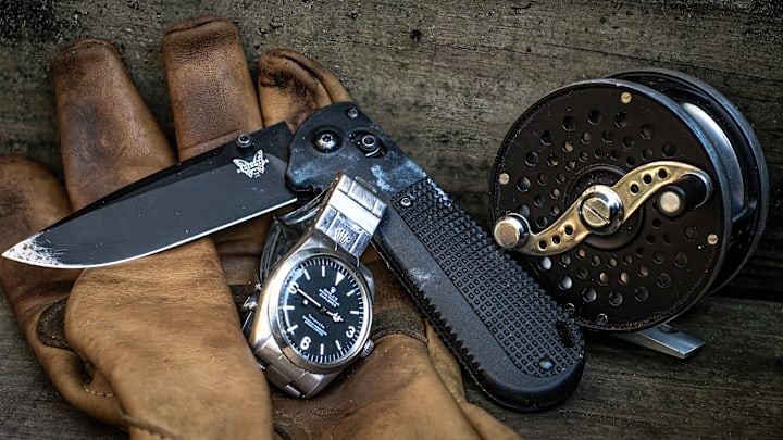 The Benchmade ReDoubt is a working knife that makes for a great stocking stuffer. The Benchmade ReDoubt is a working knife that makes for a great stocking stuffer.