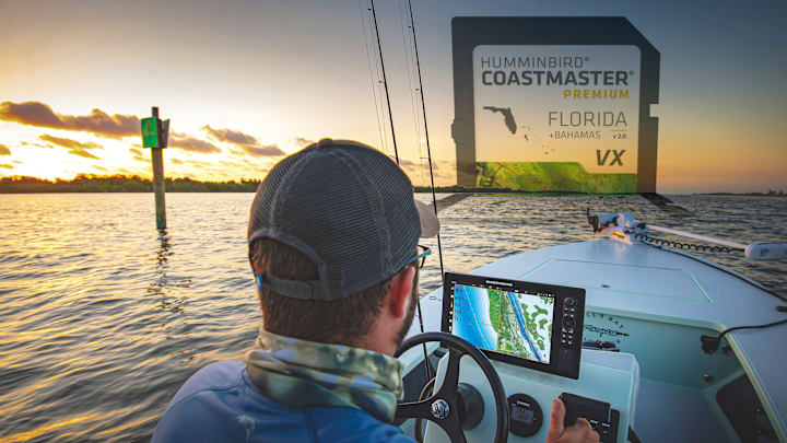 Humminbird’s CoastMaster Florida Premium V2 has everything anglers need to navigate Florida’s waters with confidence. Humminbird’s CoastMaster Florida Premium V2 has everything anglers need to navigate Florida’s waters with confidence.