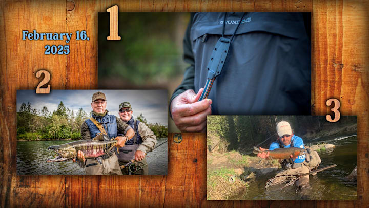 From the coolest small knife to the 2025 Fly Fishing Show to fly fishing tailwaters in winter, these stories captured our Sports Illustrated fishing reader’s attention on Fishing on SI this past week, February 16, 2025.
