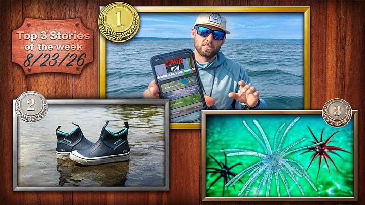 This Walleye Fishing App Is Like Having Tom Boley on Speed Dial; What Makes Strike's Bigeye Boot the Perfect Fishing Partner?; Inside Bass Fishing's Wild Urchin Bait Craze This Walleye Fishing App Is Like Having Tom Boley on Speed Dial; What Makes Strike's Bigeye Boot the Perfect Fishing Partner?; Inside Bass Fishing's Wild Urchin Bait Craze