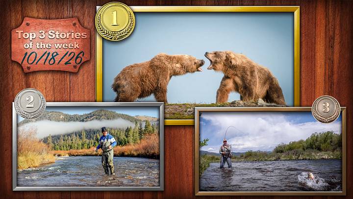 Inside Bear Haven, Alaska’s Lodge for Bear Viewing and Photography; What Fishing Taught Master Distiller Eddie Russell About Bourbon; How I Trigger Trout to Bite When Nothing Else Is Working Inside Bear Haven, Alaska’s Lodge for Bear Viewing and Photography; What Fishing Taught Master Distiller Eddie Russell About Bourbon; How I Trigger Trout to Bite When Nothing Else Is Working