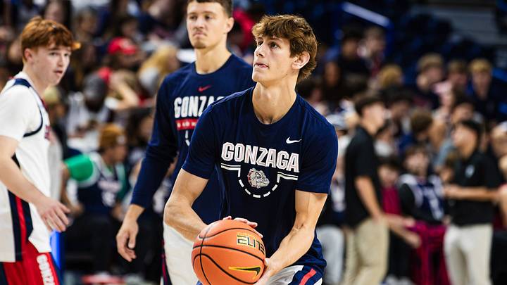 Gonzaga Bulldogs guard Davis Fogle.
