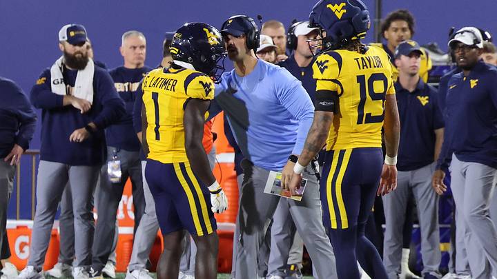 West Virginia University defensive coordinator Zac Alley