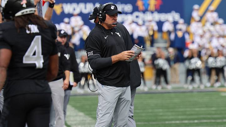 West Virginia University head coach Rich Rodriguez West Virginia University head coach Rich Rodriguez