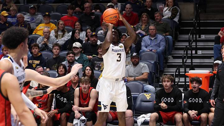 West Virginia University guard Joson Sanon
