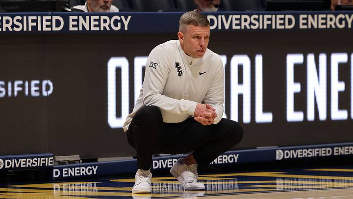 West Virginia University head coach Ross Hodge