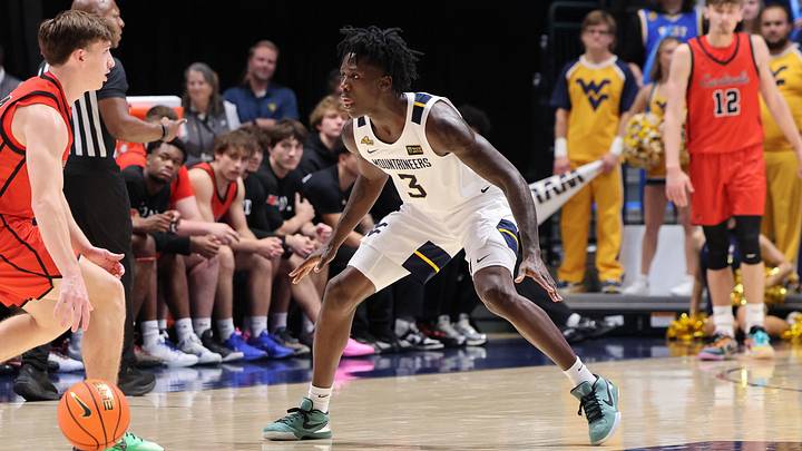 West Virginia University guard Joson Sanon West Virginia University guard Joson Sanon