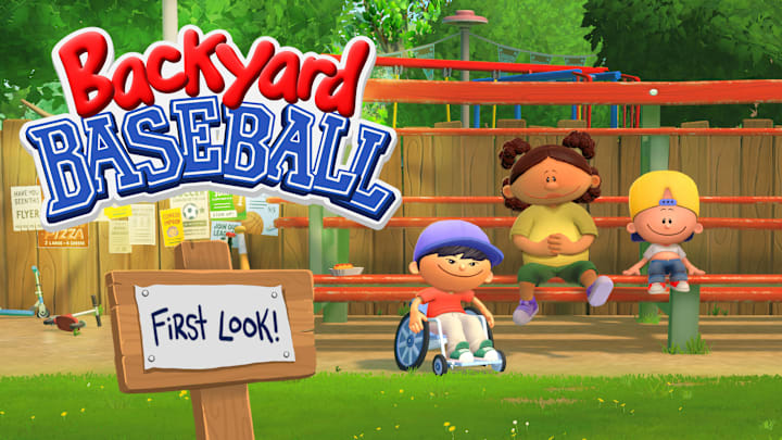 A first look at the design of the new ‘Backyard Baseball’ game arriving on modern consoles on July 9. 
