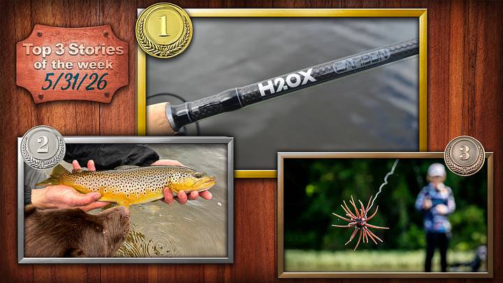 At Just $80, How Good Could These New H2OX Carbon Rods Be?; How to Fly Fish for Brown Trout In the Moonlight; Is this the Year of the Coike? The Strange Japanese Bait is Silencing Its Doubters 