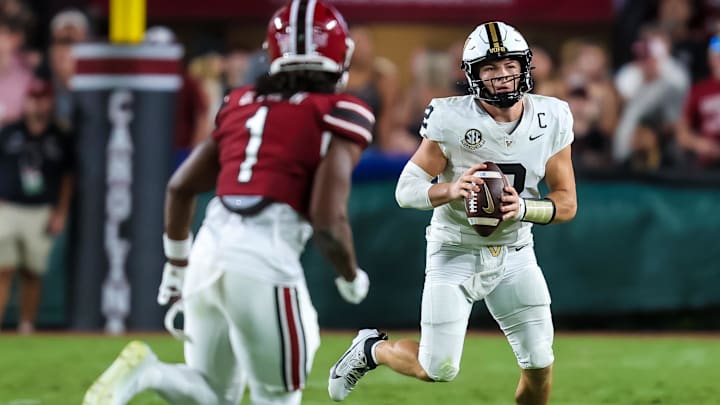 Vanderbilt QB Diego Pavia has been brilliant in the 2025 season. 