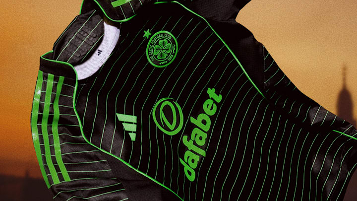 Celtic's 2025/26 away jersey.