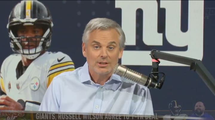 Colin Cowherd not high on the Giants. Colin Cowherd not high on the Giants.