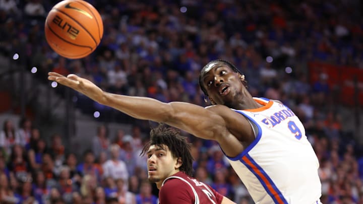 Florida center Rueben Chinyelu is statistically the nation's best rebounder. Florida center Rueben Chinyelu is statistically the nation's best rebounder.
