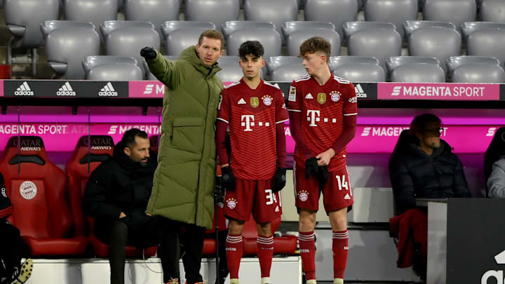 15 Minuten vor dem Ende brachte Nagelsmann die beiden Talente Wanner und Copado