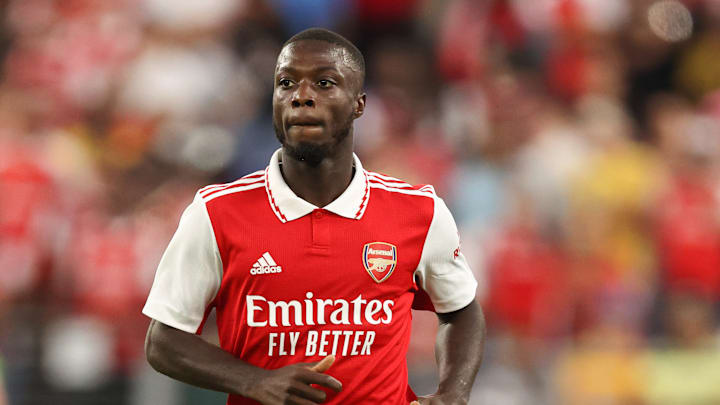 Nicolas Pépé sous les couleurs d'Arsenal Nicolas Pépé sous les couleurs d'Arsenal