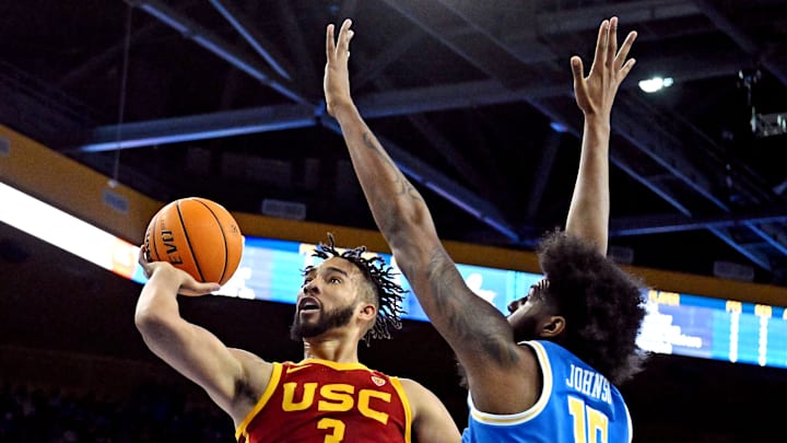 Mar 5, 2022; Los Angeles, California, USA; Isaiah Mobley, USC Basketball