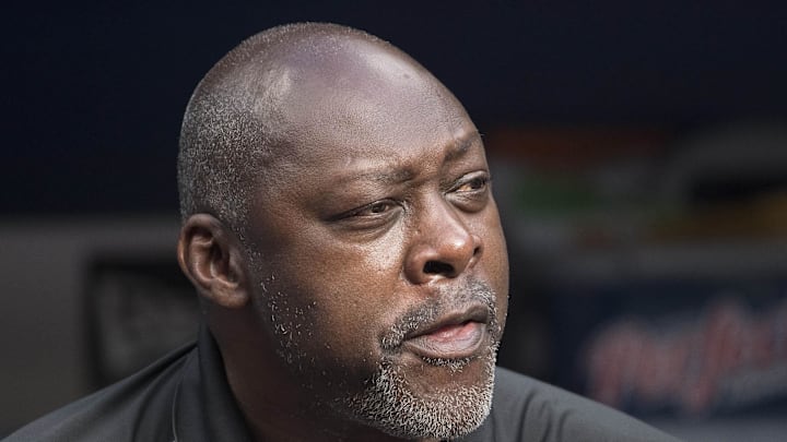Arizona Diamondbacks general manager Dave Stewart watches batting practice before a game against the Toronto Blue Jays at Rogers Centre in 2016. Arizona Diamondbacks general manager Dave Stewart watches batting practice before a game against the Toronto Blue Jays at Rogers Centre in 2016.