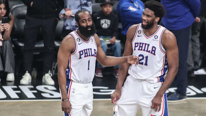 James Harden, Joel Embiid, Philadelphia 76ers