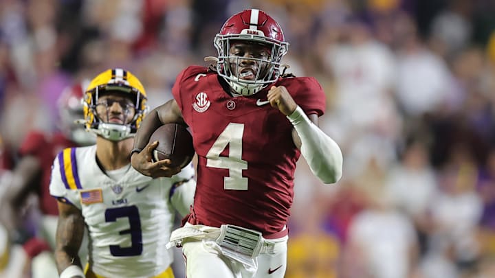 Alabama QB Jalen Milroe