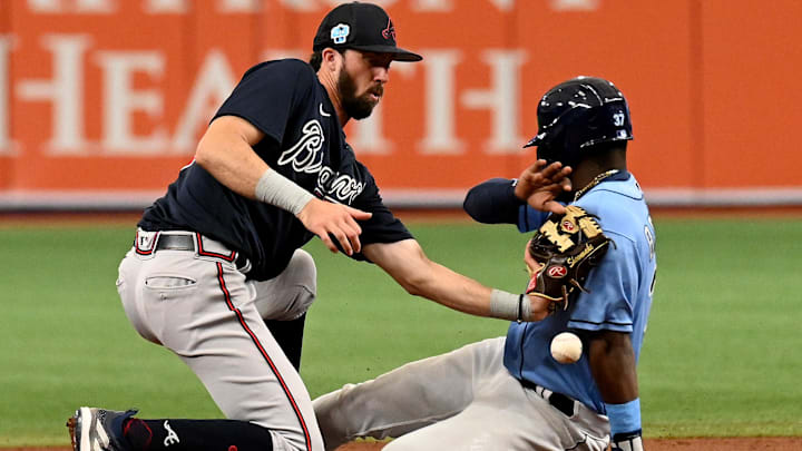 Former Atlanta Braves second baseman Branden Shewmake 