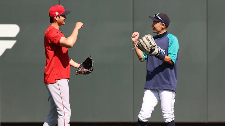 Ohtani e Ichiro Suzuki tienen una buena relación de amistad