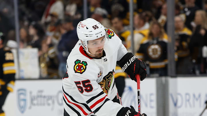 Chicago Blackhawks v Boston Bruins