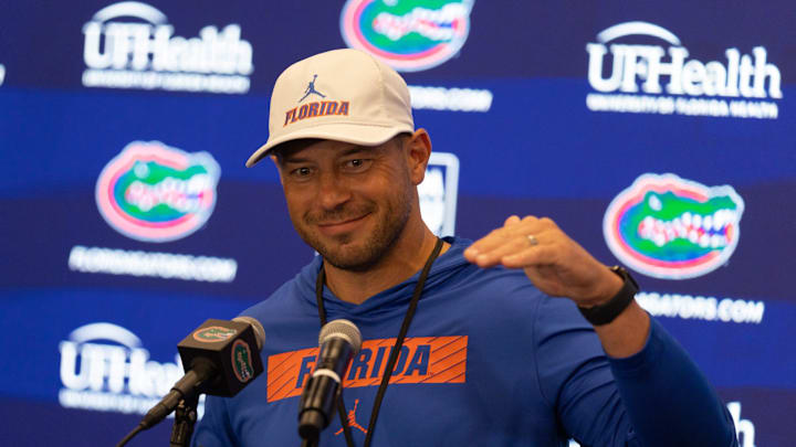 Florida head football coach Jon Sumrall has a chance to land the top 2027 recruit Florida head football coach Jon Sumrall has a chance to land the top 2027 recruit
