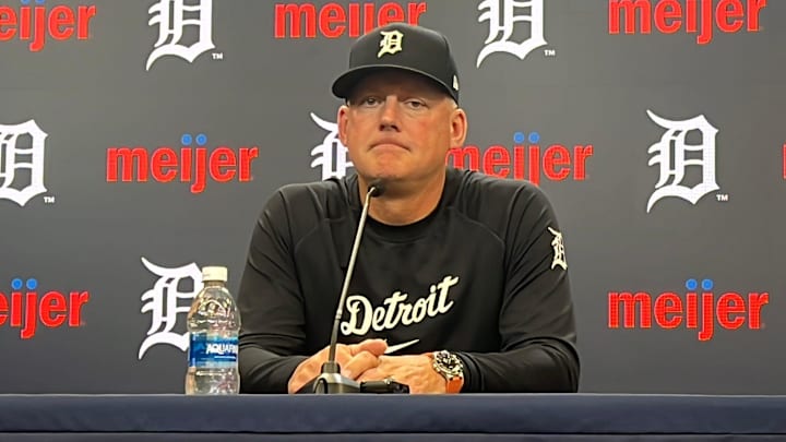Detroit Tigers manager A.J. Hinch 