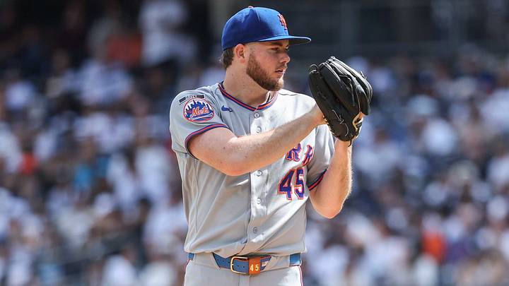 New York Mets starting pitcher Christian Scott.