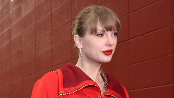 Taylor Swift at a Kansas City Chiefs game