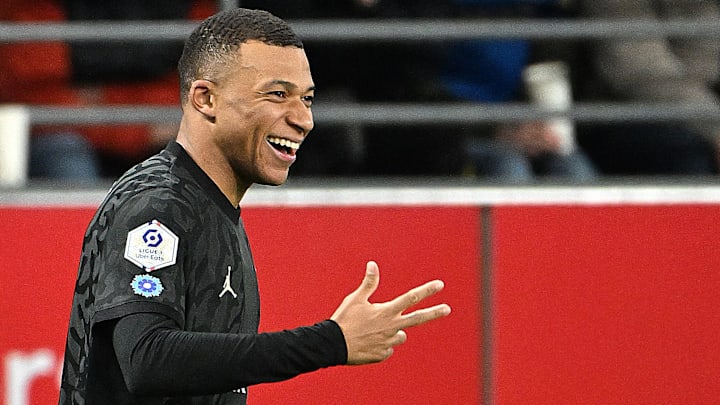 Kylian Mbappé a inscrit un triplé face à Reims