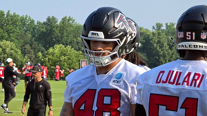 Bralen Trice was a third-round pick of the Atlanta Falcons out of Washington in 2024. Bralen Trice was a third-round pick of the Atlanta Falcons out of Washington in 2024.