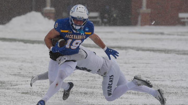 South Dakota State Jackrabbits wide receiver Jack Smith (19)