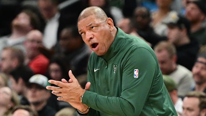 Milwaukee Bucks head coach Doc Rivers.