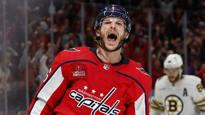 Nic Dowd, Washington Capitals Mandatory Credit: Geoff Burke-USA TODAY Sports