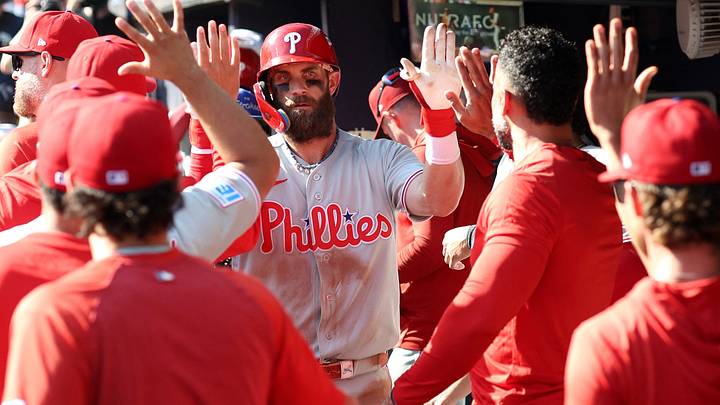 Philadelphia Phillies outfielder Bryce Harper Philadelphia Phillies outfielder Bryce Harper