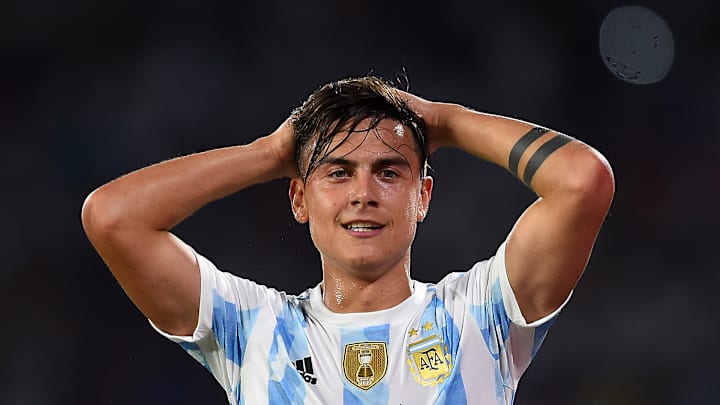 Dybala, con la selección argentina.