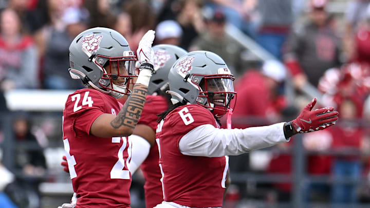 Former Washington State safety Adrian Wilson (6) committed to Arizona State on Dec. 23.
