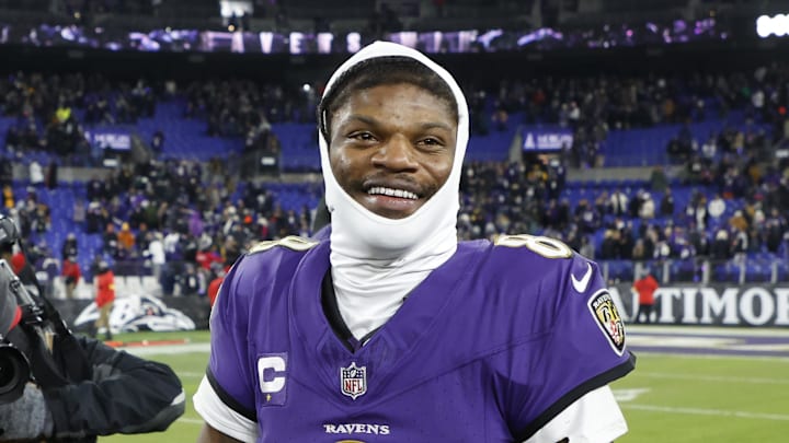 Baltimore Ravens quarterback Lamar Jackson
