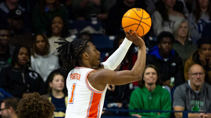 Clemson guard Jestin Porter finished with 26 points, a season-high for any player on the Tigers this season. Clemson guard Jestin Porter finished with 26 points, a season-high for any player on the Tigers this season.