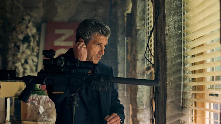 MEMORY OF A KILLER: Patrick Dempsey in the special two-night premiere event beginning Sunday, Jan. 25 (10:00-11:10 PM ET / Live to All Time Zones) immediately following the NFC Championship Game (6:00-10:00 PM ET / Live to All Time Zones). © 2026 Fox Media LLC. CR: Jan Thijs/FOX.