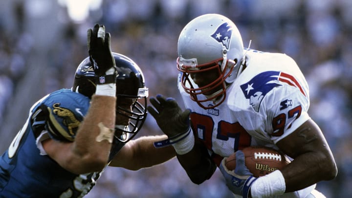 New England Patriots tight end Ben Coates