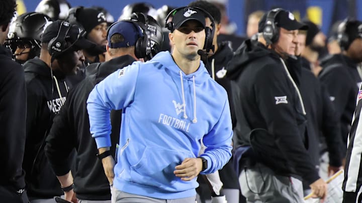 West Virginia University Defensive Coordinator Zac Alley