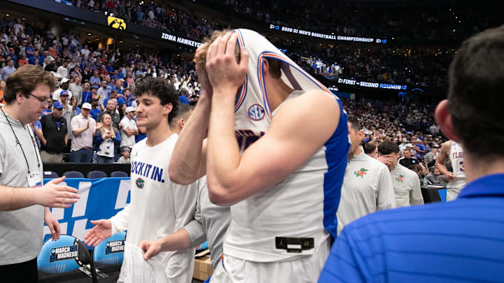 Florida forward Thomas Haugh (10) 