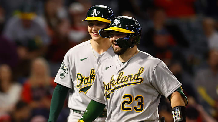 Oakland Athletics v Los Angeles Angels