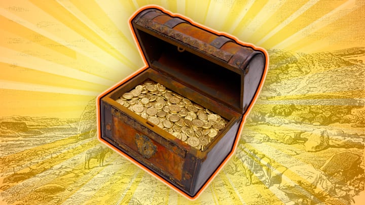It's like hitting the lottery, but with trowels.