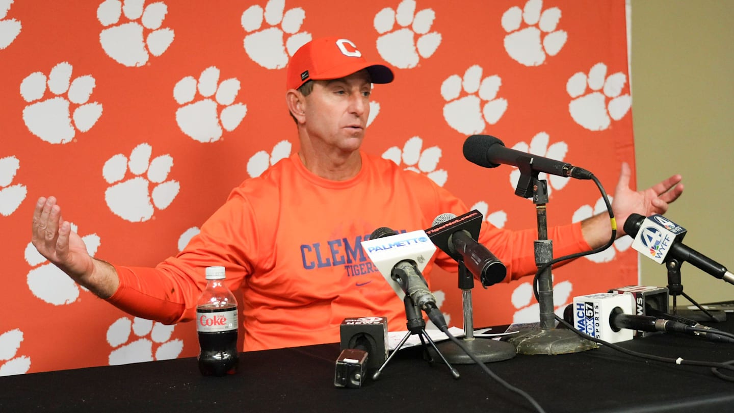 Clemson HC Dabo Swinney Speaks About Transfer Portal Strategy As Offseason Approaches